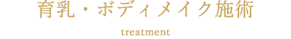 育乳・ボディメイク施術